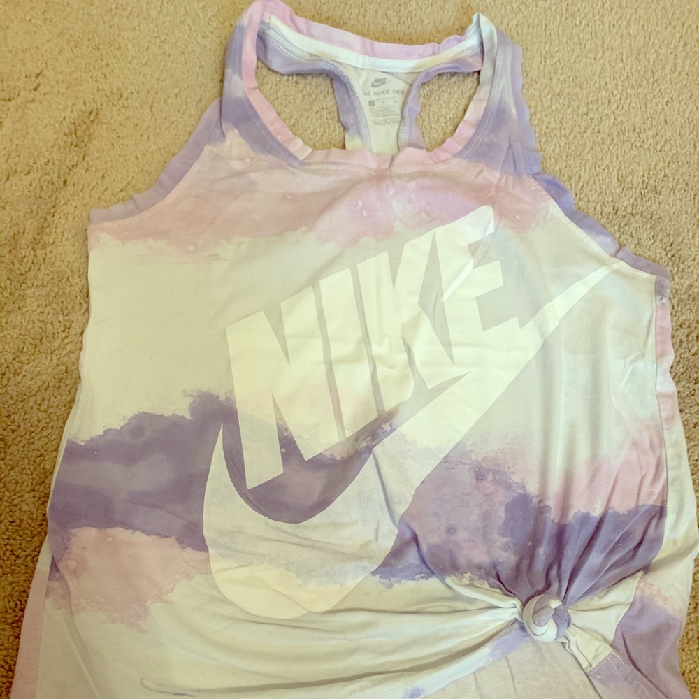 Nike tie dye tank top!
